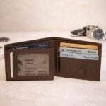 Larkville Heritage Series | RFID Protected Leather Bifold Wallet for Men -Nut Brown - Image 3