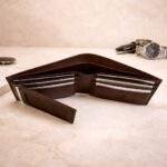 Larkville Heritage Series | RFID Protected Leather Bifold Wallet for Men -Nut Brown - Image 4