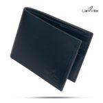 Larkville Heritage Series | RFID Protected Leather Bifold Wallet for Men -Navy
