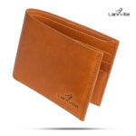 Larkville Heritage Series | RFID Protected Leather Bifold Wallet for Men -Natural