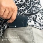 Larkville Heritage Series | RFID Protected Leather Bifold Wallet for Men -Navy - Image 7