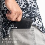 Larkville Heritage Series | RFID Protected Leather Bifold Wallet for Men -Black - Image 7