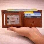 Larkville Heritage Series | RFID Protected Leather Bifold Wallet for Men -Brown - Image 5
