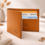 Larkville Heritage Series | RFID Protected Leather Bifold Wallet for Men -Natural