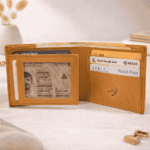 Larkville Heritage Series | RFID Protected Leather Bifold Wallet for Men -Natural - Image 6