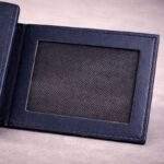 Larkville Heritage Series | RFID Protected Leather Bifold Wallet for Men -Navy - Image 6