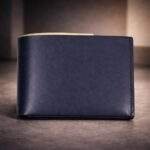 Larkville Heritage Series | RFID Protected Leather Bifold Wallet for Men -Navy - Image 5
