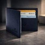 Larkville Heritage Series | RFID Protected Leather Bifold Wallet for Men -Navy