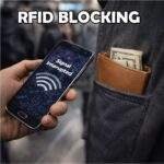 Larkville Heritage Series | RFID Protected Leather Bifold Wallet for Men -Brown - Image 3