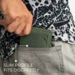 Larkville Orion Series | RFID Protected Leather Bifold Wallet for Men -Olive - Image 5