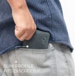 Larkville Orion Series | RFID Protected Leather Bifold Wallet for Men -Dark Olive - Image 5